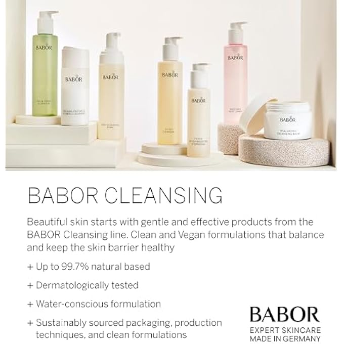 Babor PHYTO HY-OIL BOOSTER REACTIVATING FOR TIRED SKIN, FACIAL CLEANSER FOR USE WITH HY-OIL, WITH WHITE TEA AND GINSENG, VEGAN FORMULA, PHYTOACTIVE REACTIVATING, 1 X 100 ML - Image 3